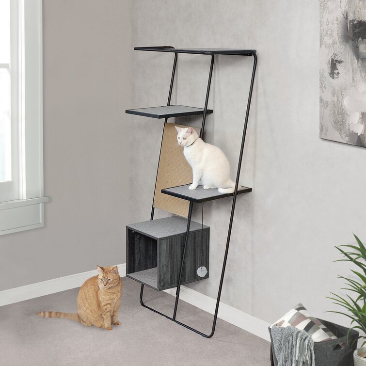 Minimalist best sale cat tower